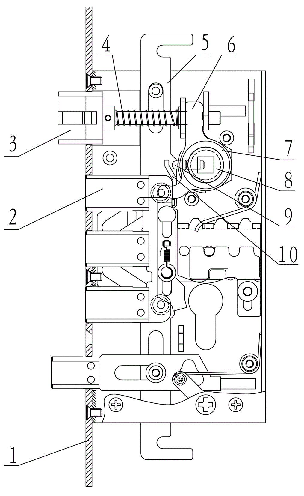 cn101967919a_防盗锁失效