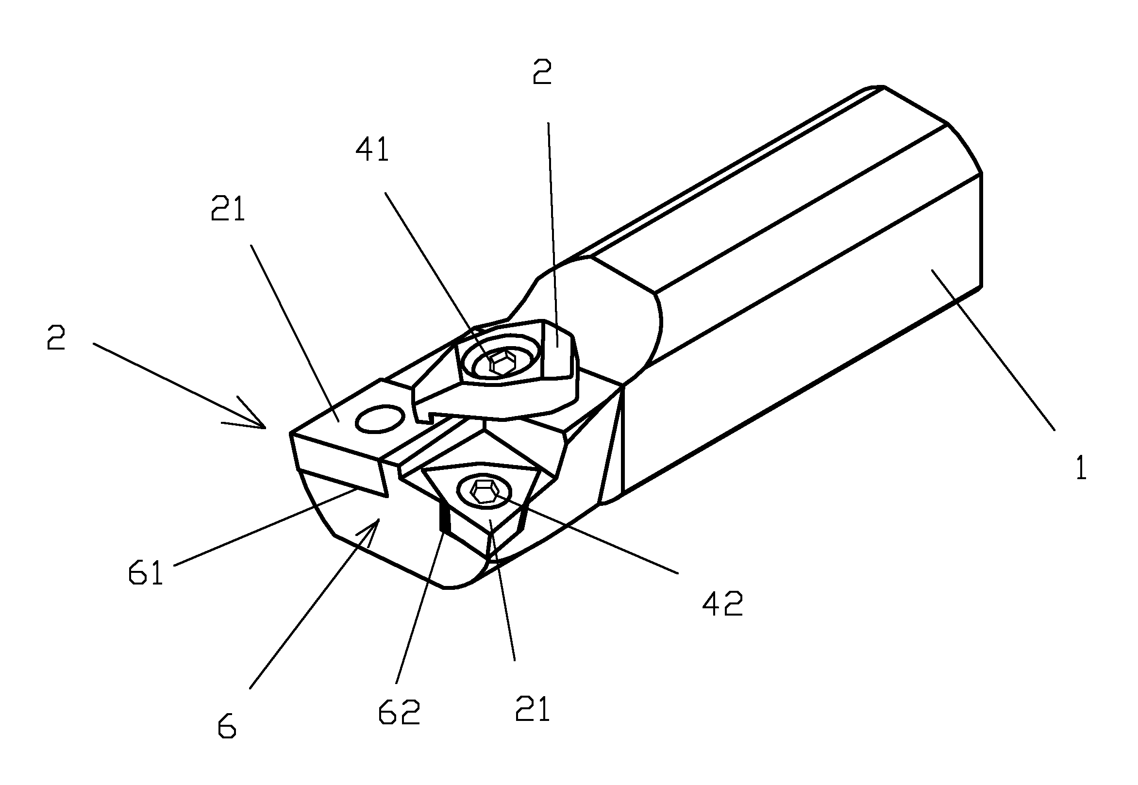 一种复合式机夹车刀