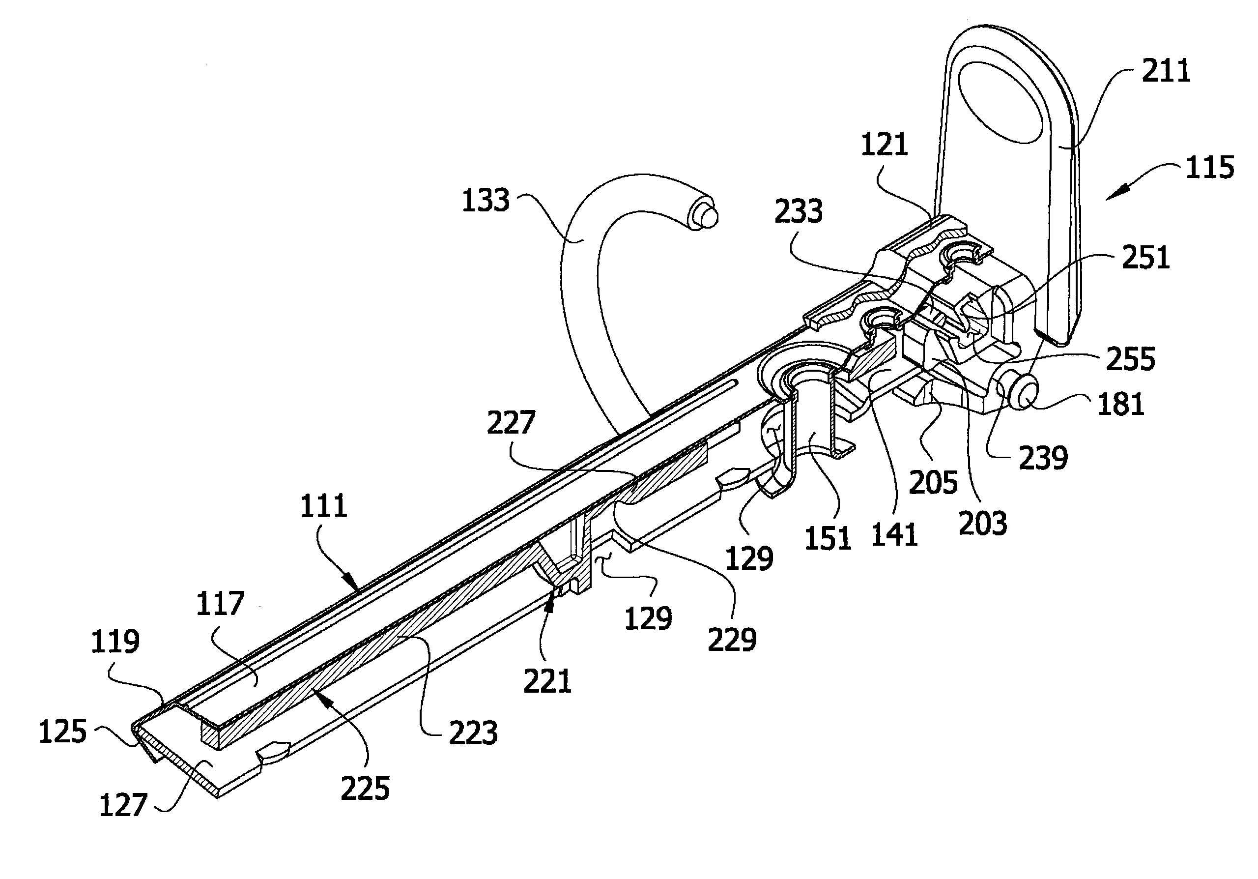 cn102126374a_具有双时间缓冲(time buffer)的致动器的环形活页夹机构
