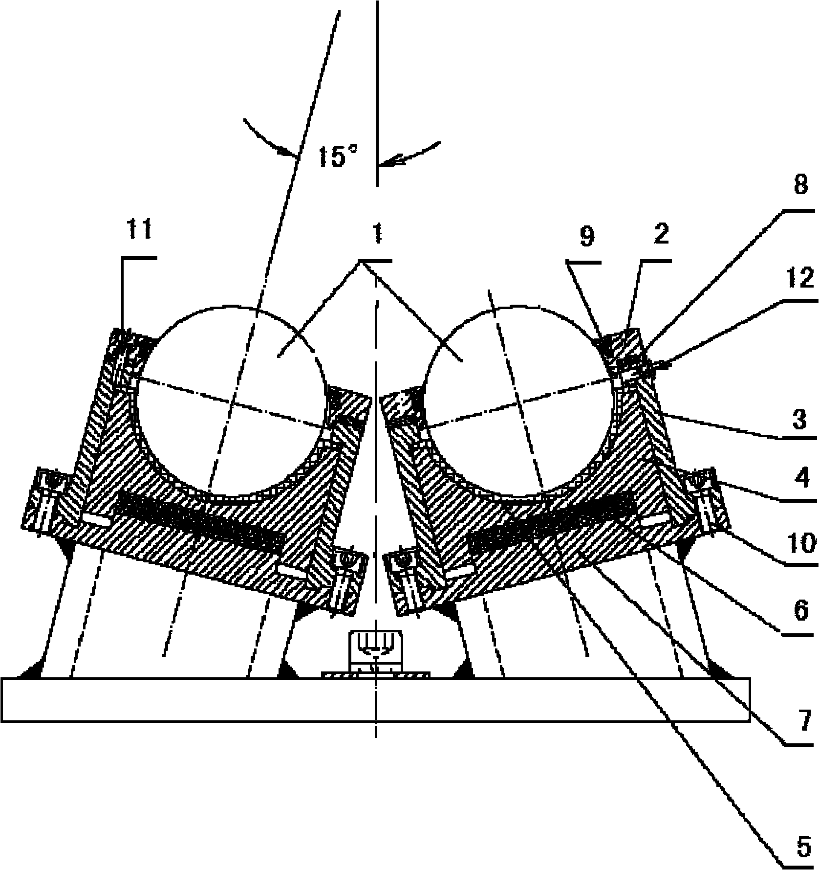 一种球形支撑装置
