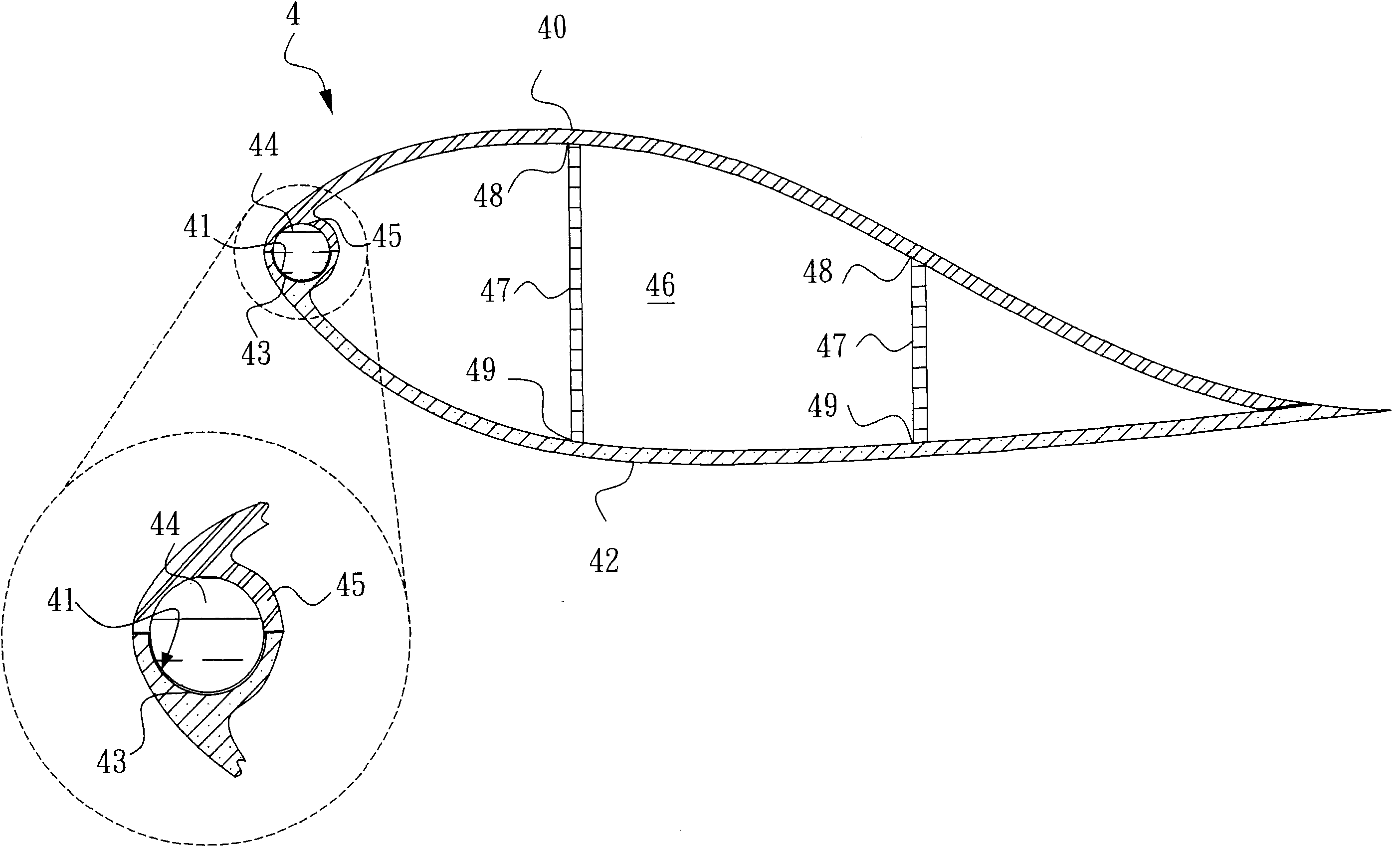 cn102338044a_一种风力发电装置的扇叶结构失效