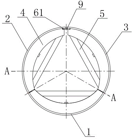 cn102371464a_大直径筒体撑圆工装失效