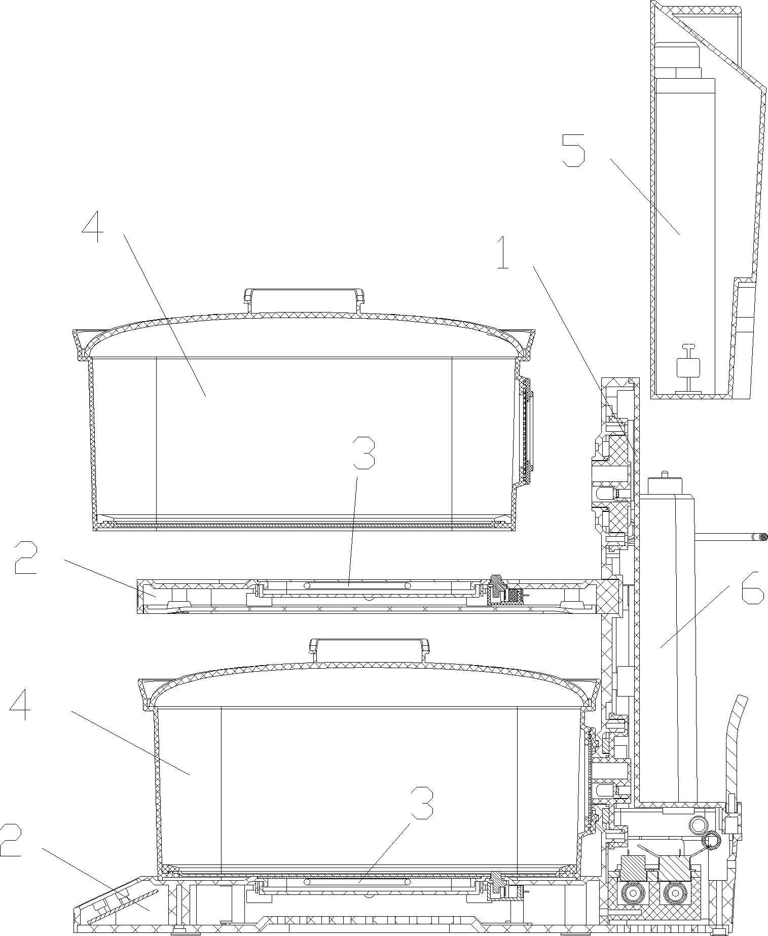 一种带控制电路的电蒸锅