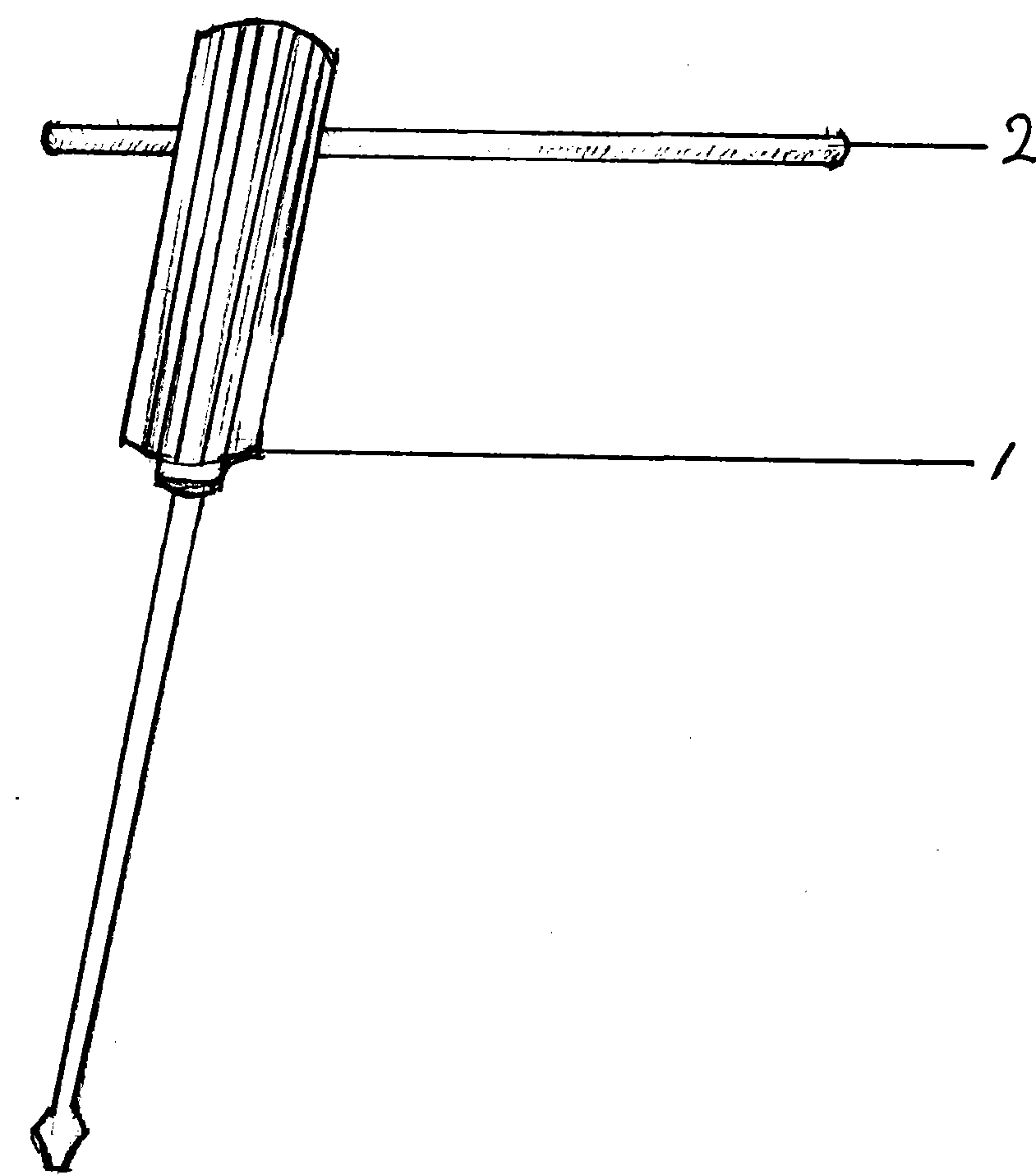 螺丝刀的支点示意图图片