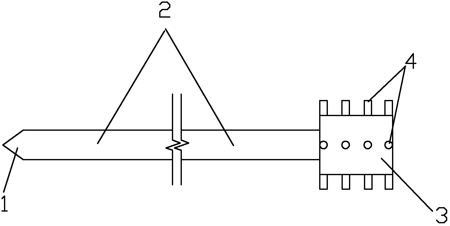 用于协调经搅拌桩与轻质泡沫土处理后地基沉降的构件