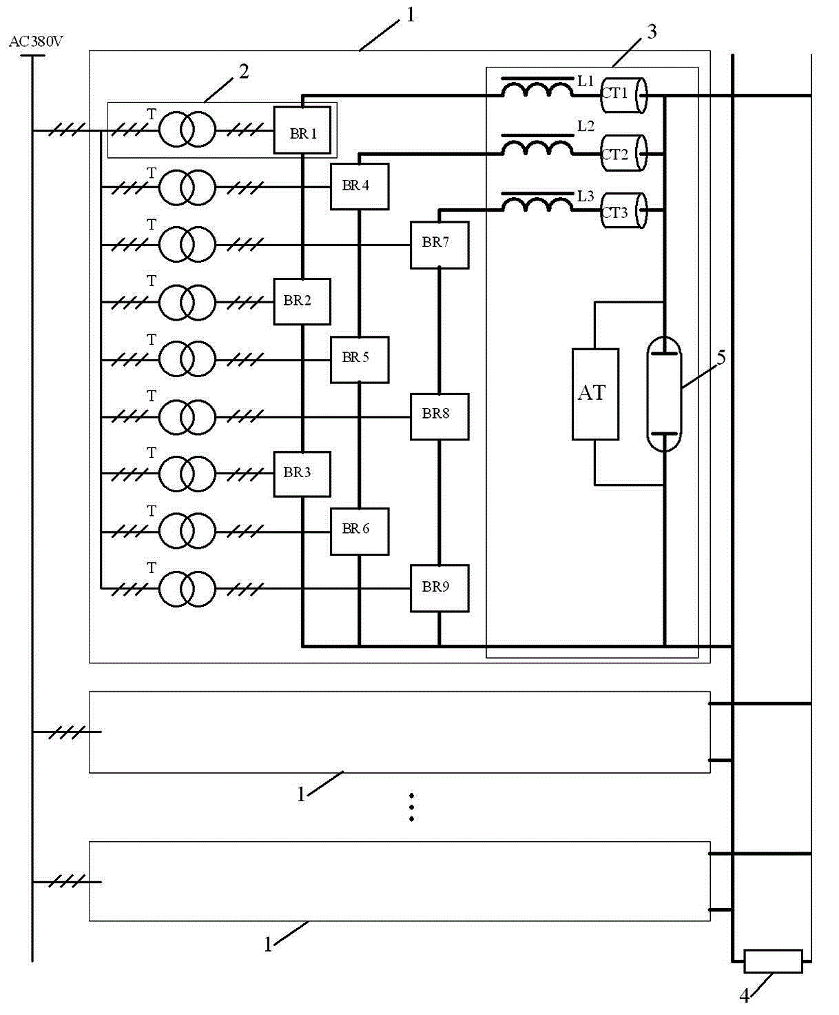 基于ipm模块h桥级联的快控电源系统