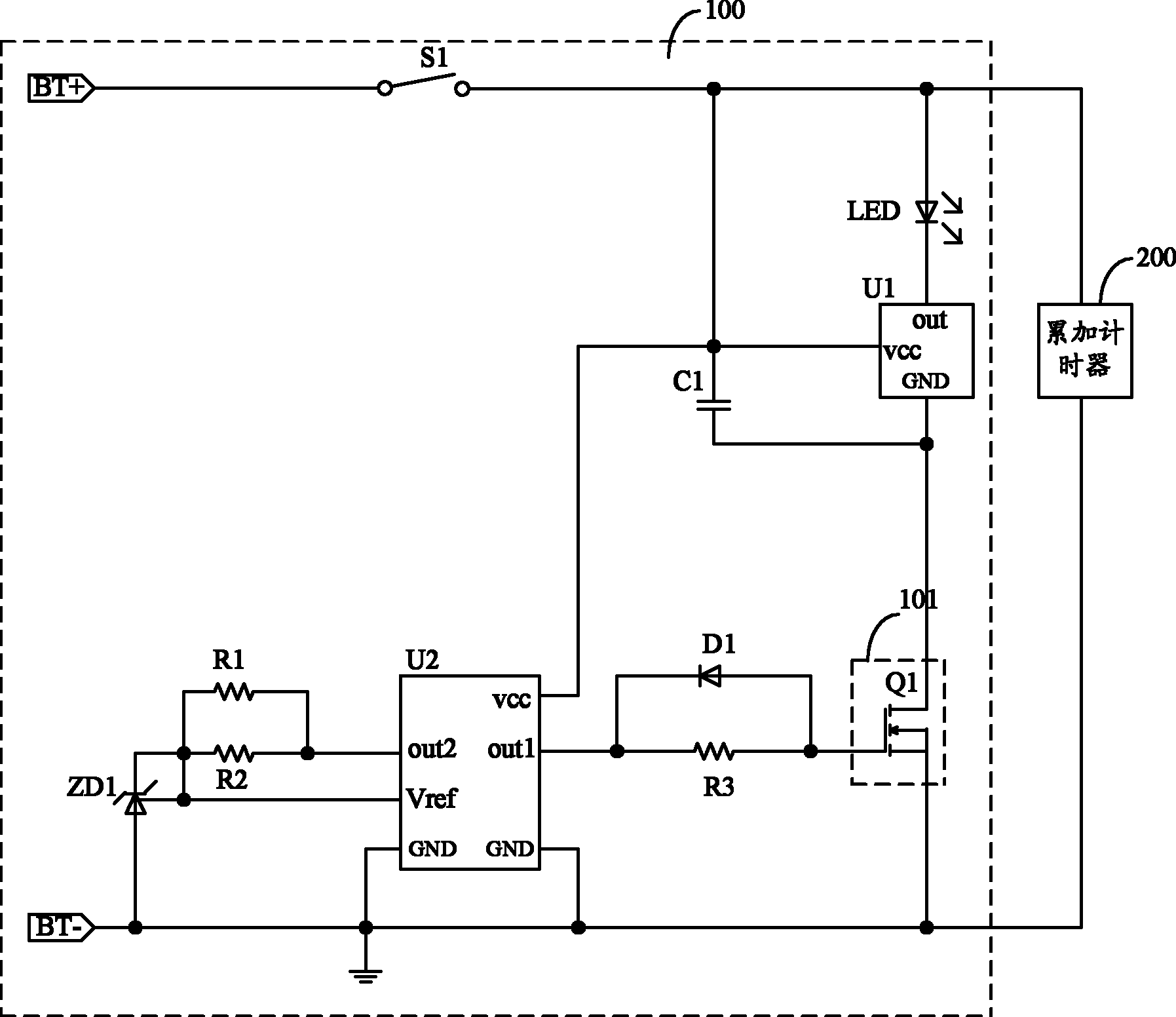 一种矿灯及其照明驱动电路