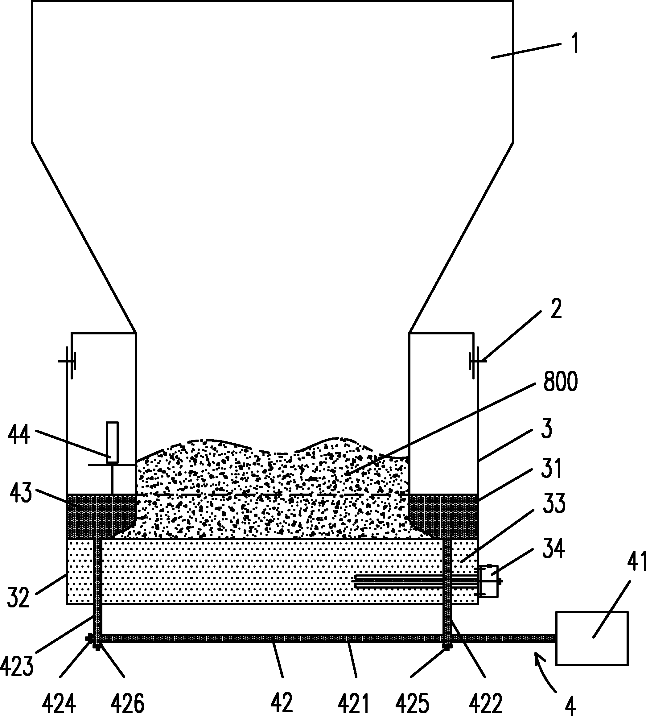 一种沥青混凝土成品料仓专利_专利申请于2012-04-24