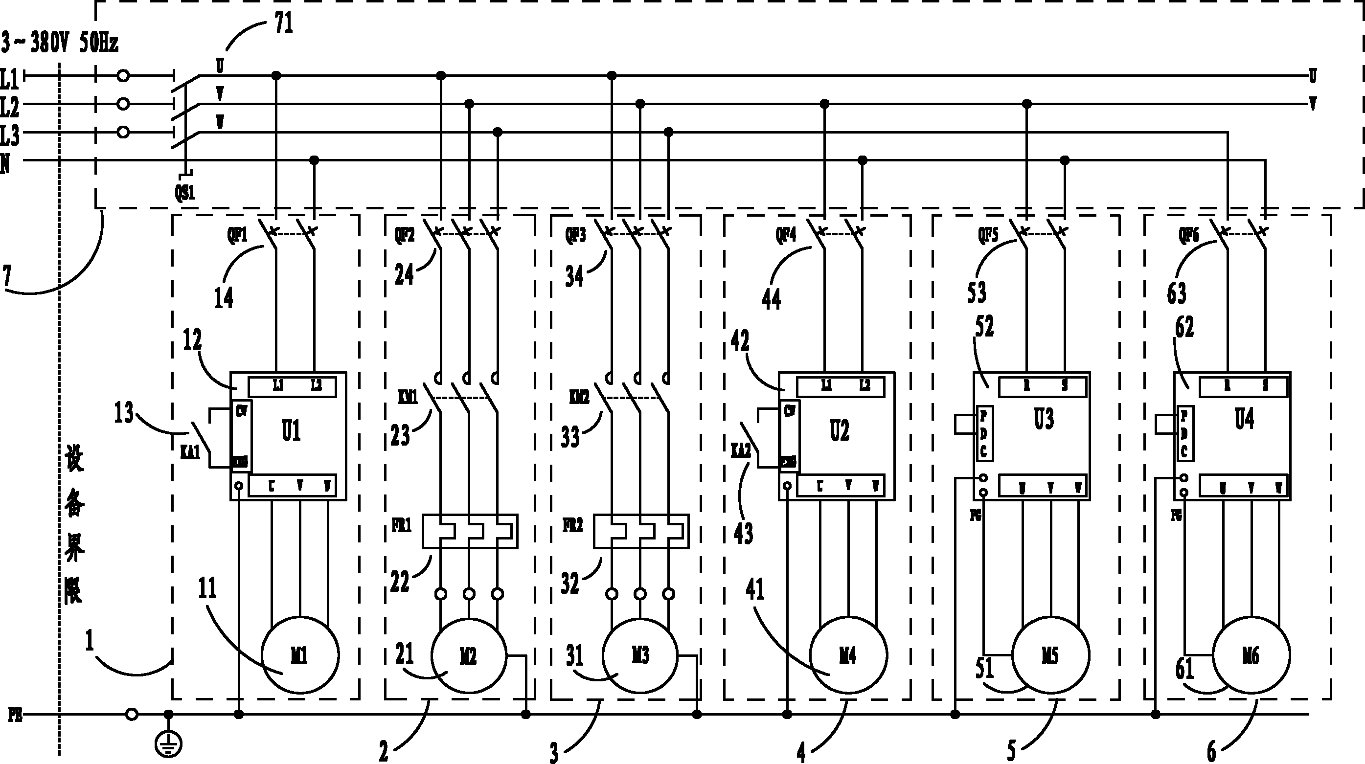 gb4028金属带锯床电路图图片