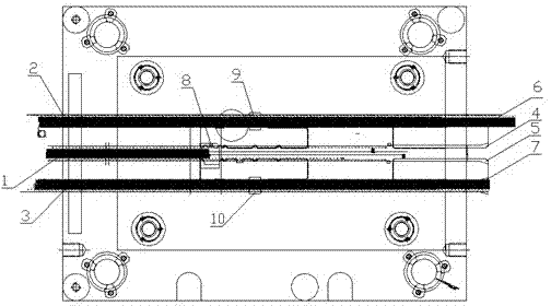 无废料端子冲压模具