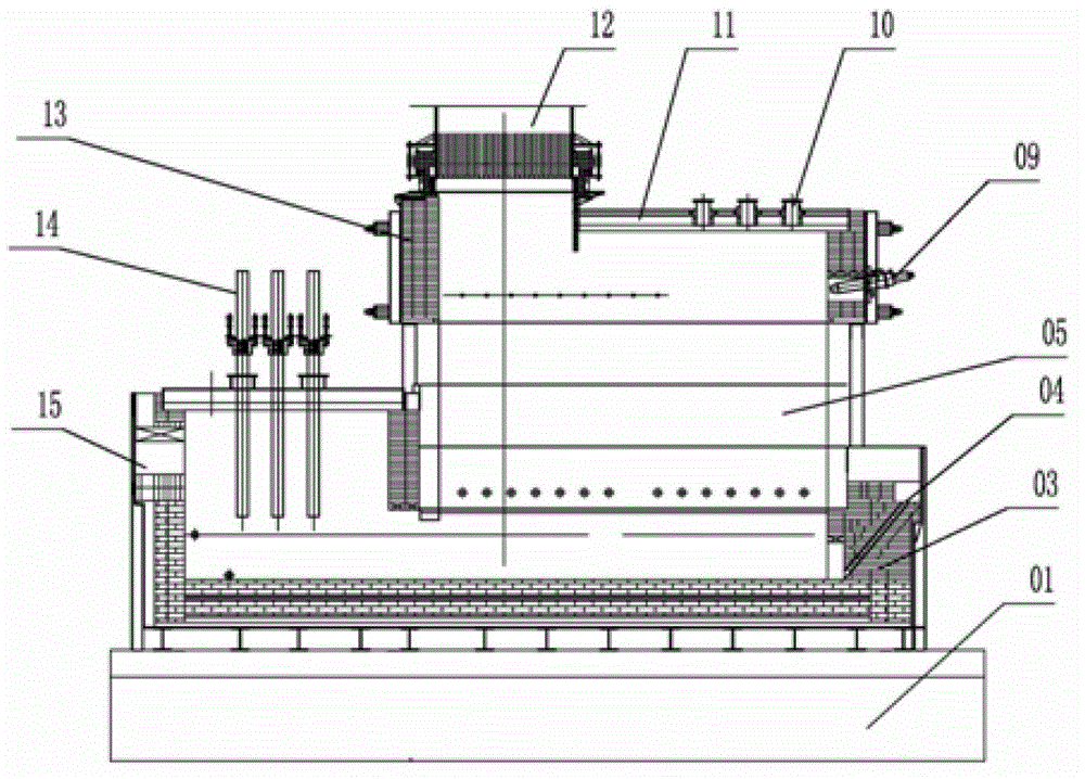 cn102796883a_一种针对复杂难处理金精矿的富氧侧吹熔炼炉失效