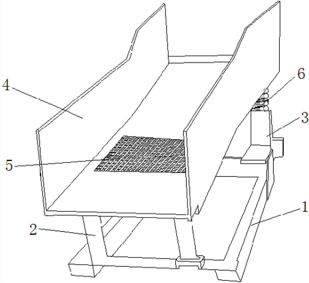 一种振动通道筛网