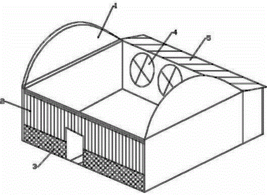 一种地热温室大棚