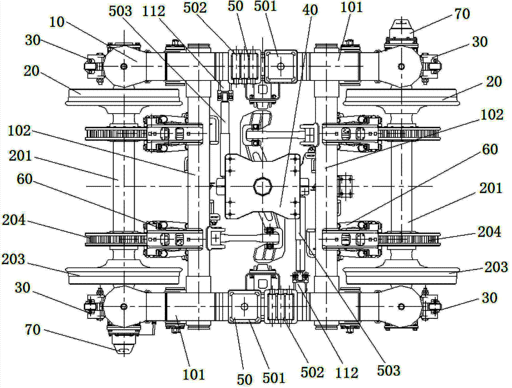 一种铁路货车转向架