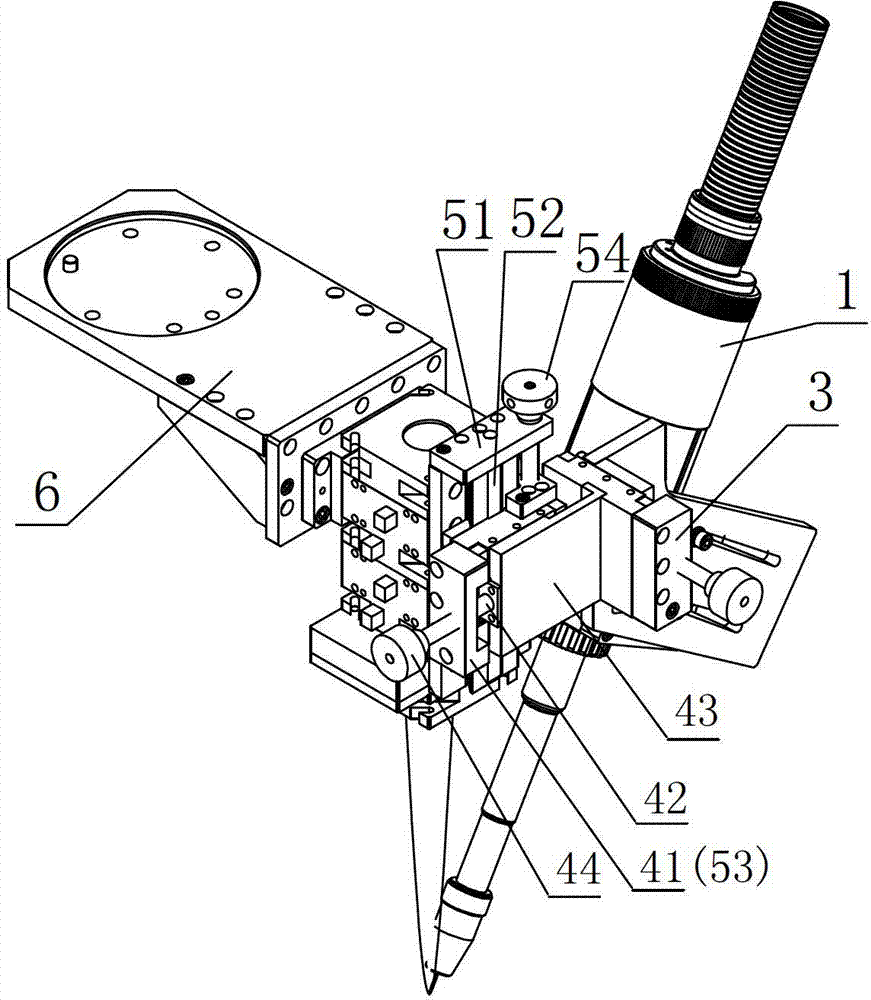 cn103111781a_一种激光-电弧复合焊接头调节装置失效