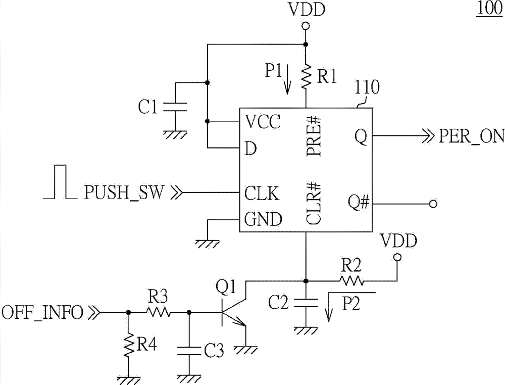 电源开关模块电压产生电路与电源控制方法