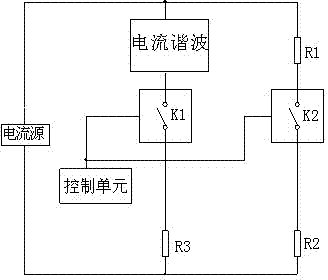 cn103439543a_實現電流直流偶次諧波,次諧波,奇次諧波的裝置和方法