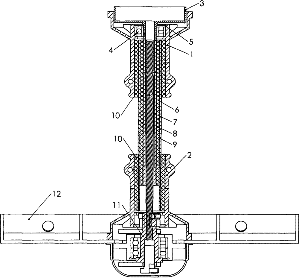 cn103836057a_一种混凝土振平尺软轴传动装置有效