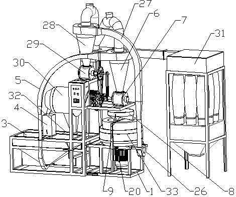 cn104001583a_一种新型石磨面粉机有效