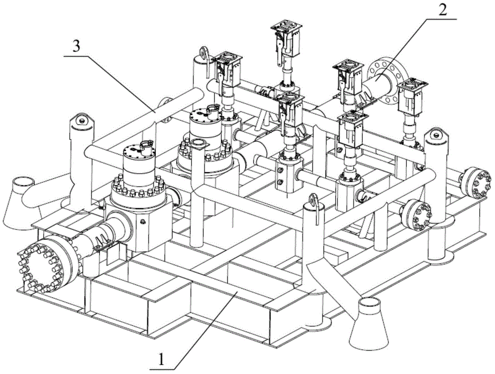 装配式水下管汇结构