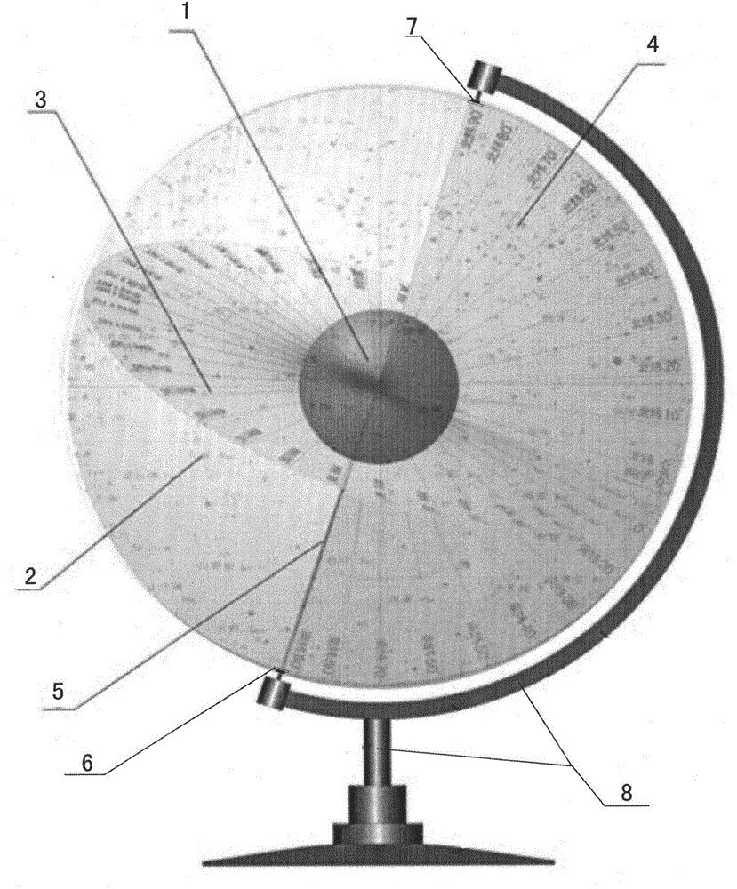教学与科普天球仪