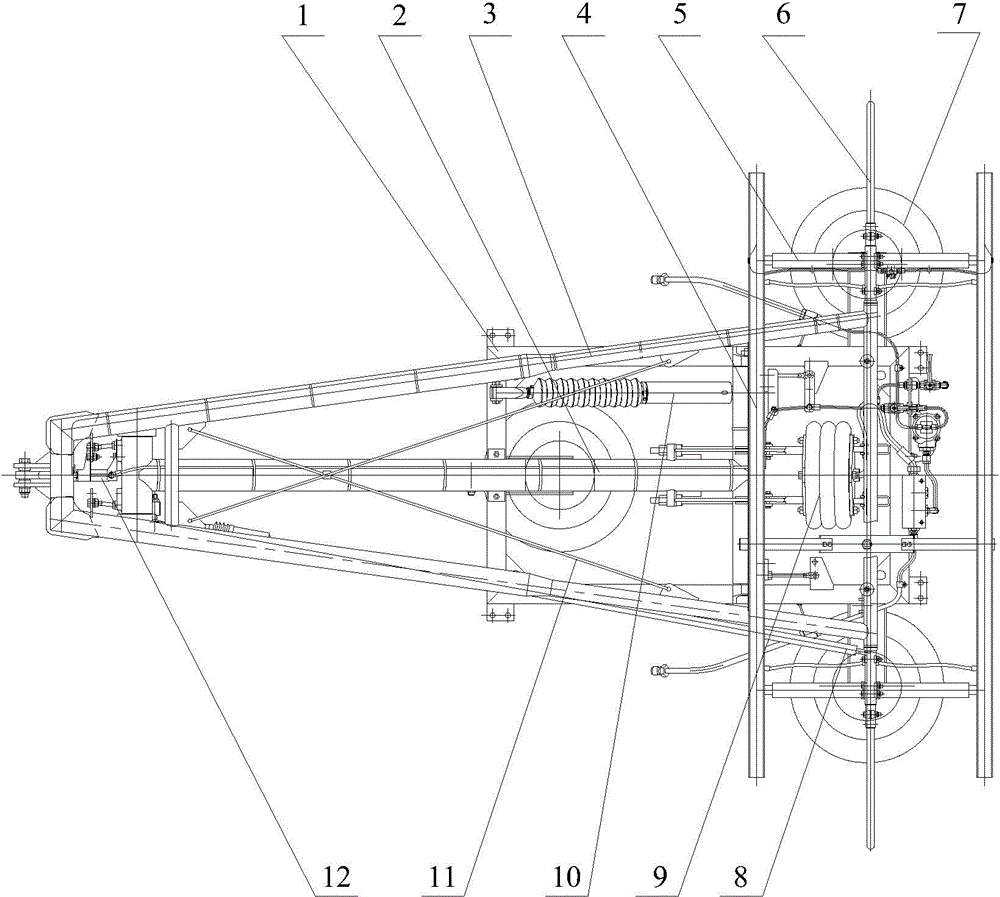 电力机车及受电弓