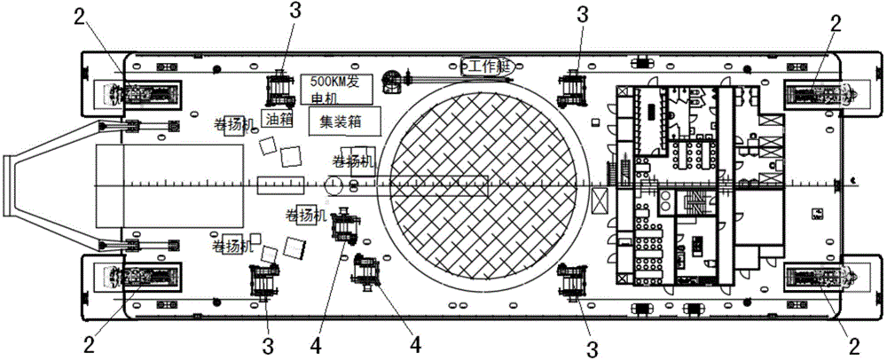 基于锚泊系统和动力定位的浅海海缆敷设工艺