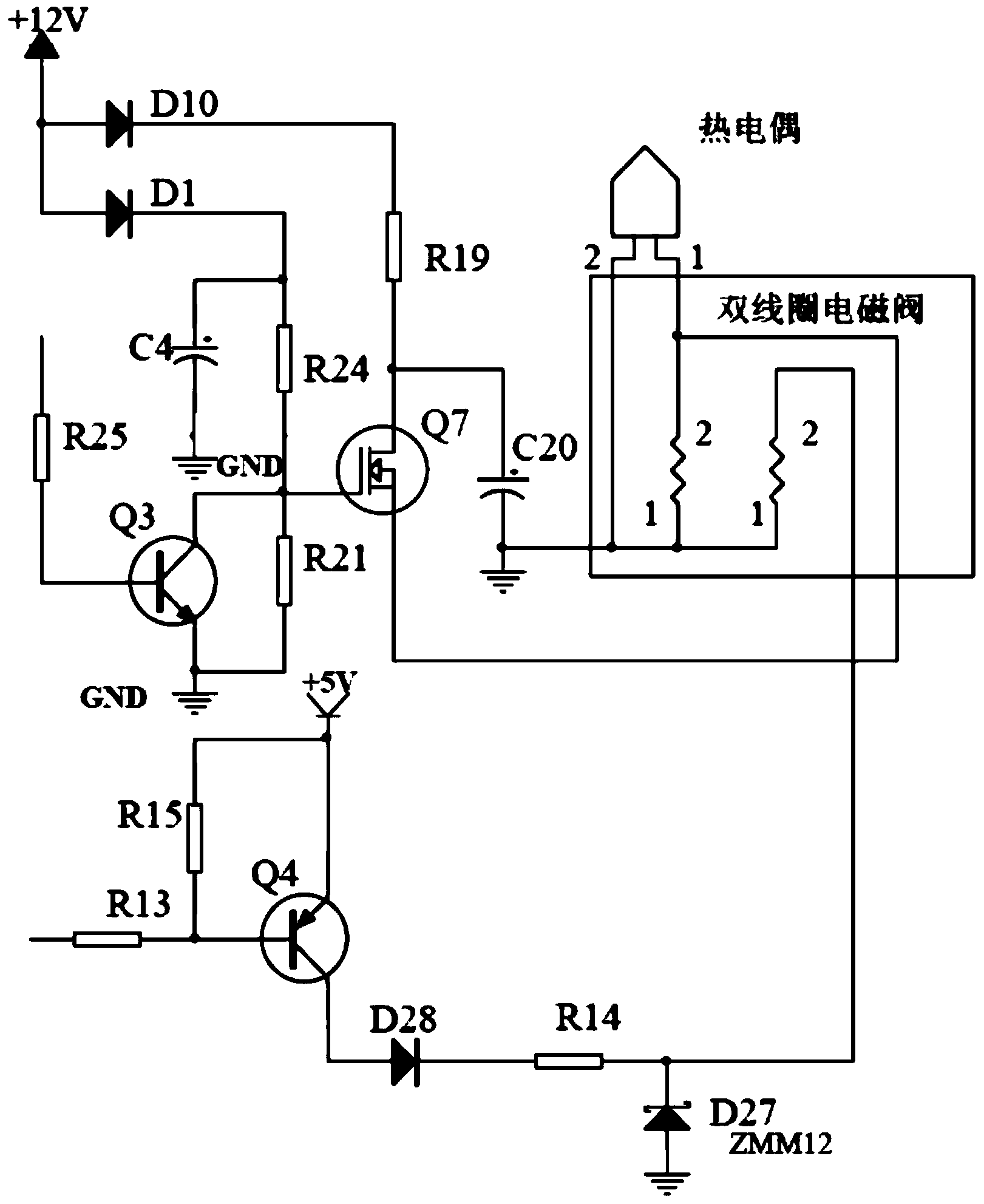 华帝燃气灶电路图图片