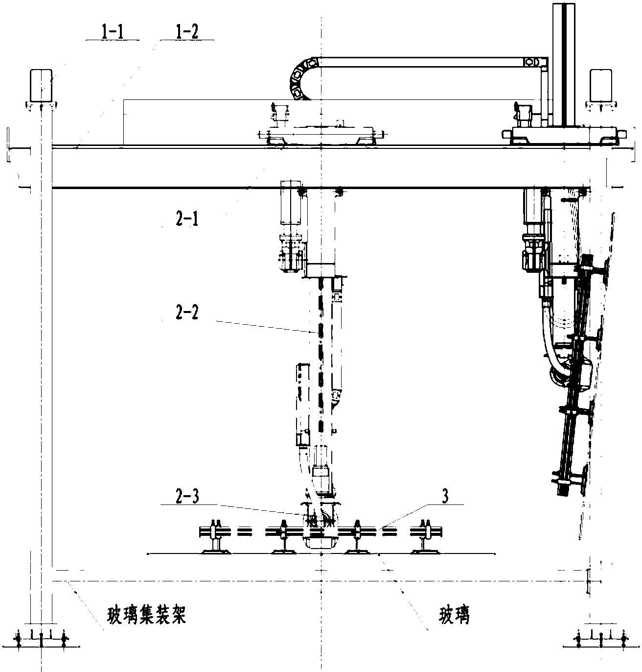 玻璃立式堆垛机