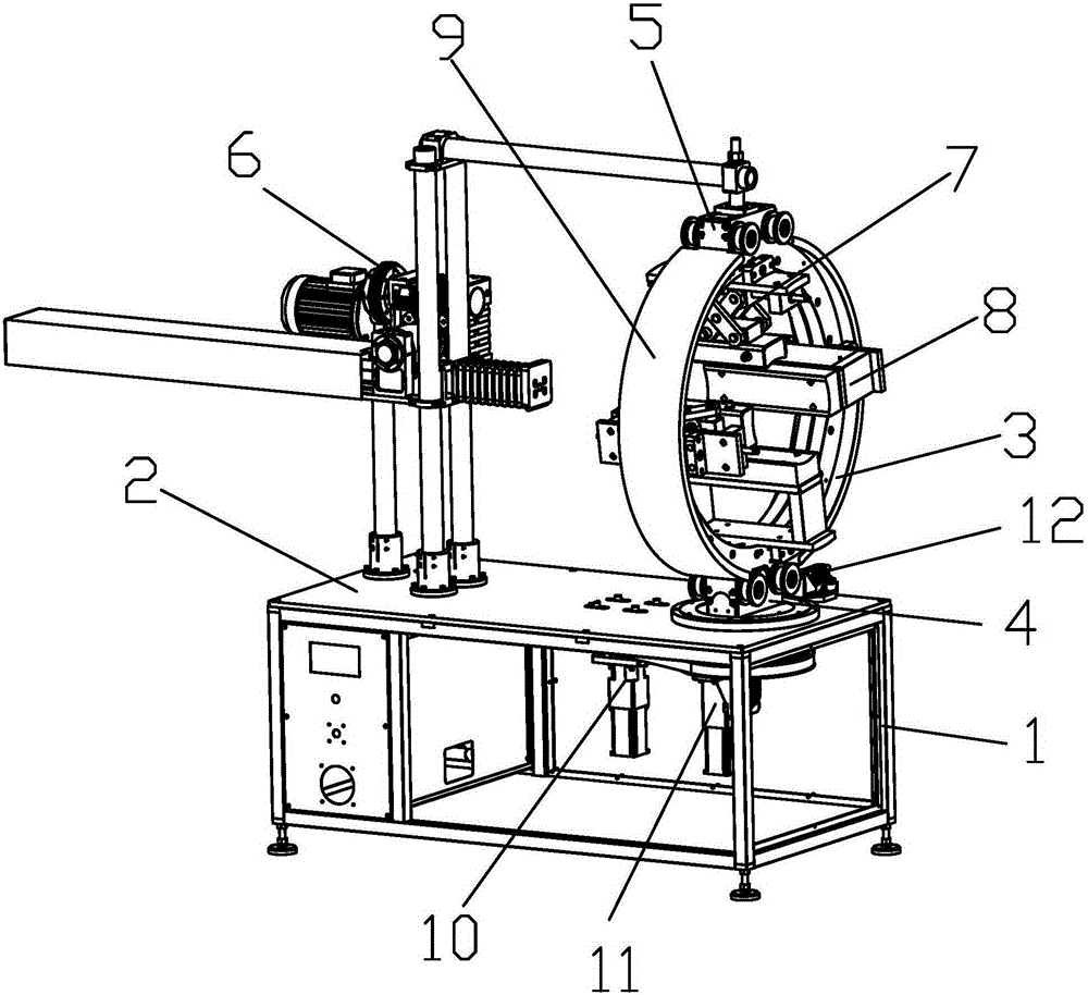 一种小型拉入式嵌线机