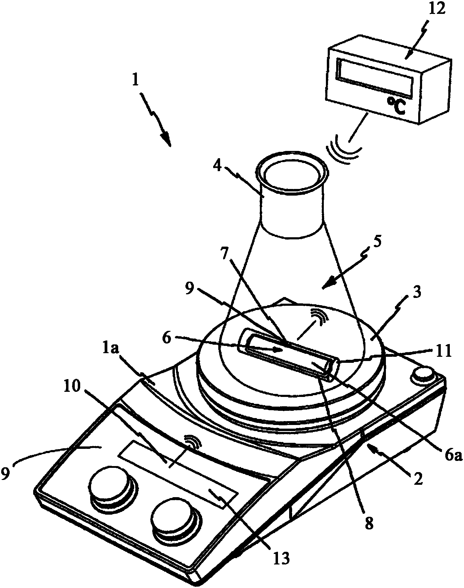 带有saw传感器的磁力搅拌器