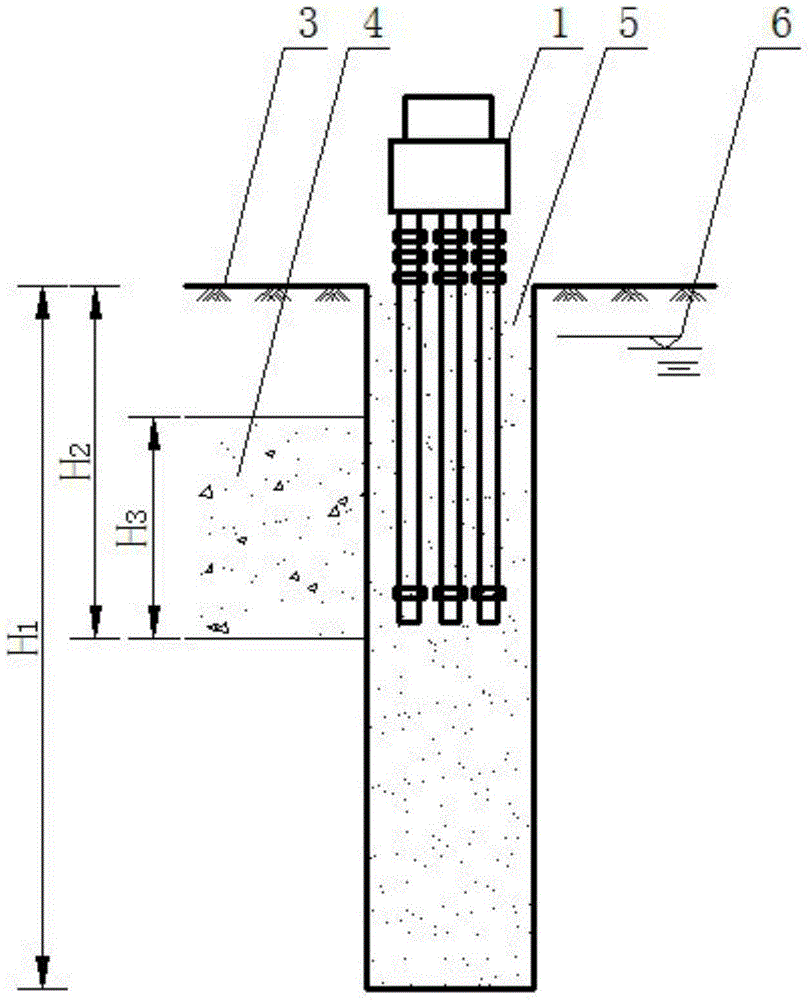 基于砾石的换土搅拌止水帷幕施工方法