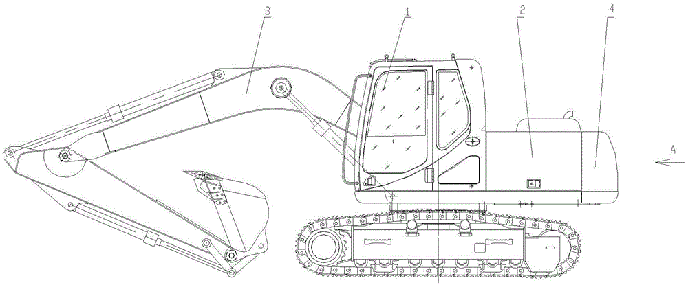 挖掘机机构简图自由度图片