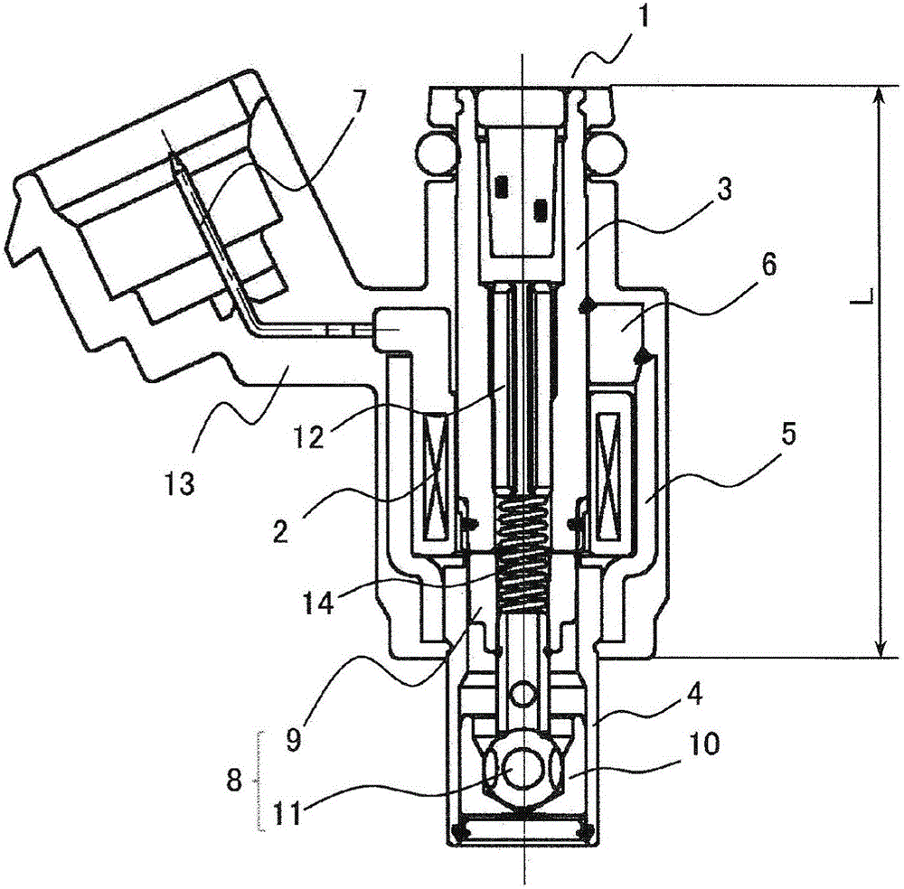 燃料喷射阀以及燃料喷射阀的制造方法