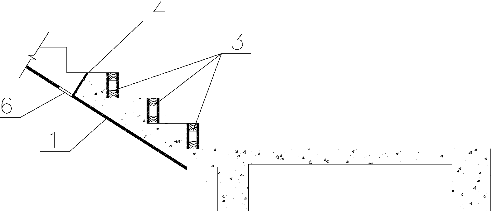 一種住宅樓承插式樓梯踏步模板及其安裝工藝