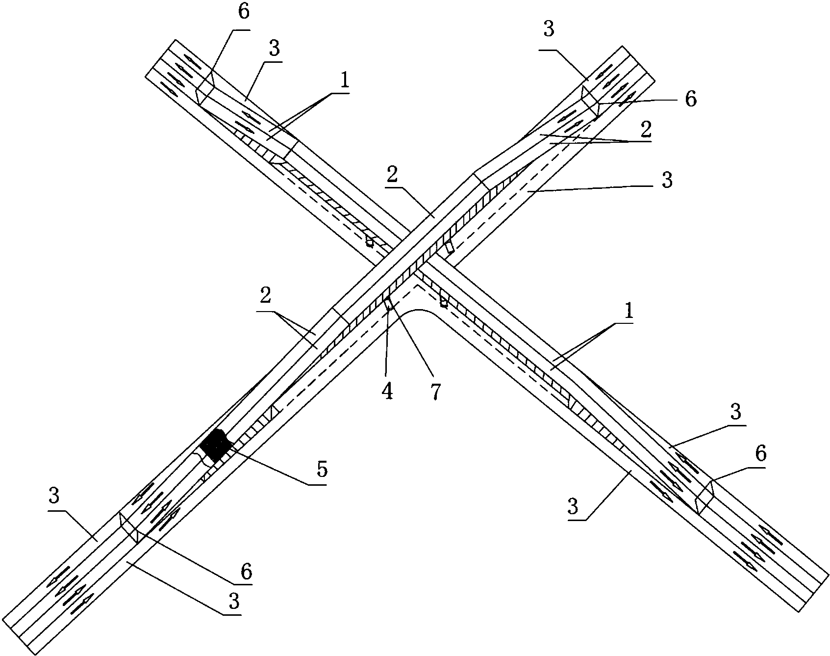 cn106012730a_快速直通立交桥失效