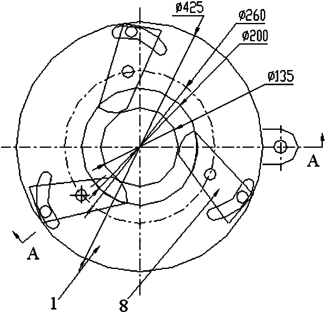 cn106111969a_一種連鑄大包長水口自動垂直裝置失效