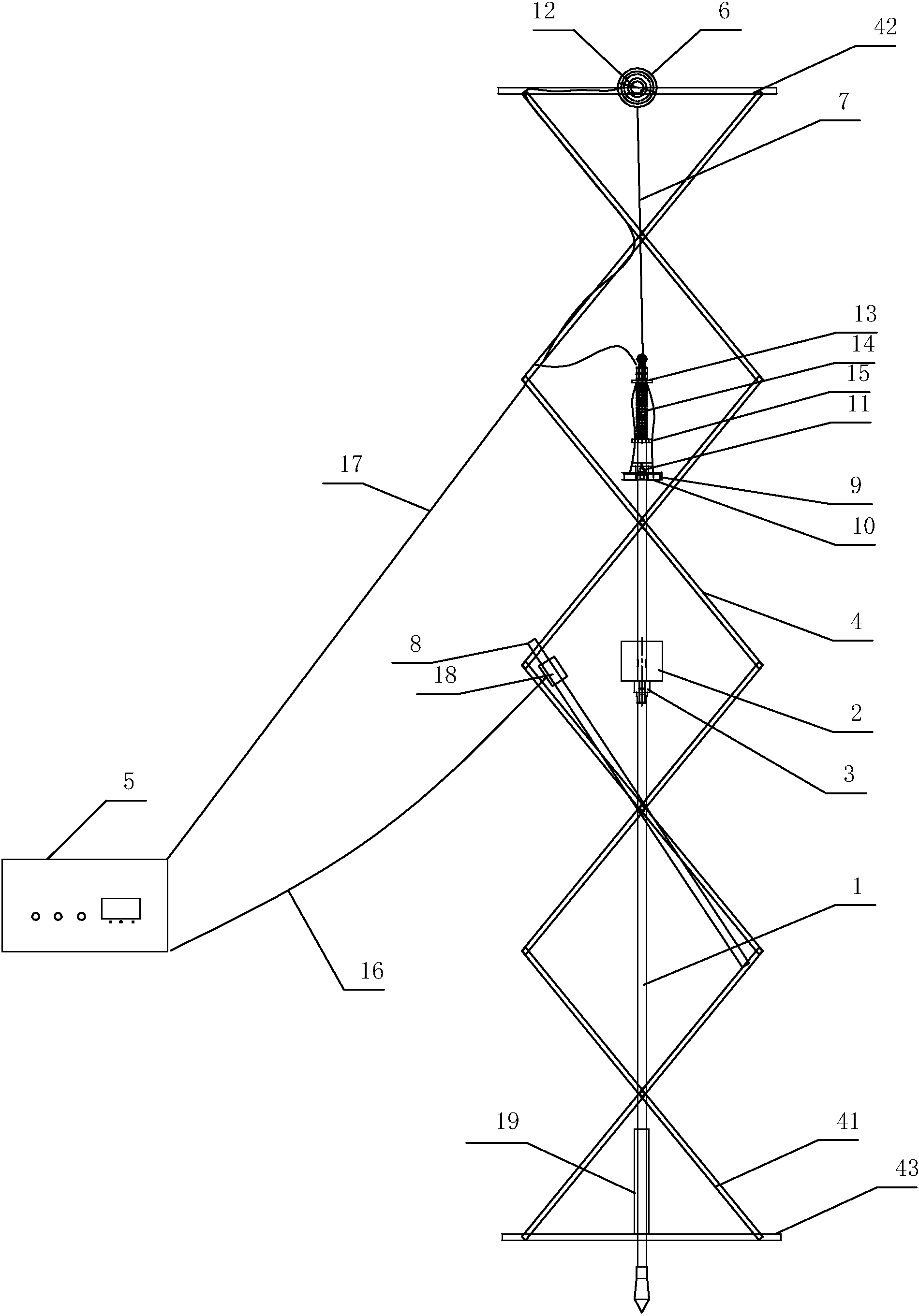 cn106120694a_一种改进型全自动轻型动力触探设备有效