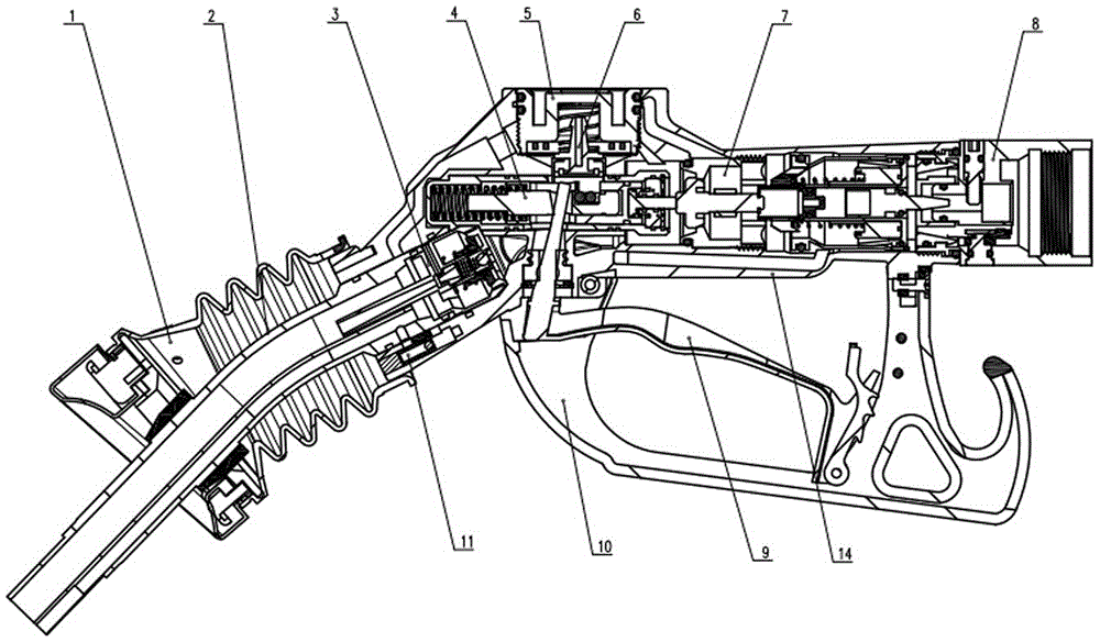 一种新型油气回收型加油枪