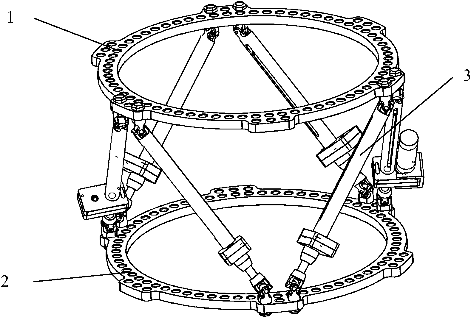 一种电动泰勒空间骨外固定支架