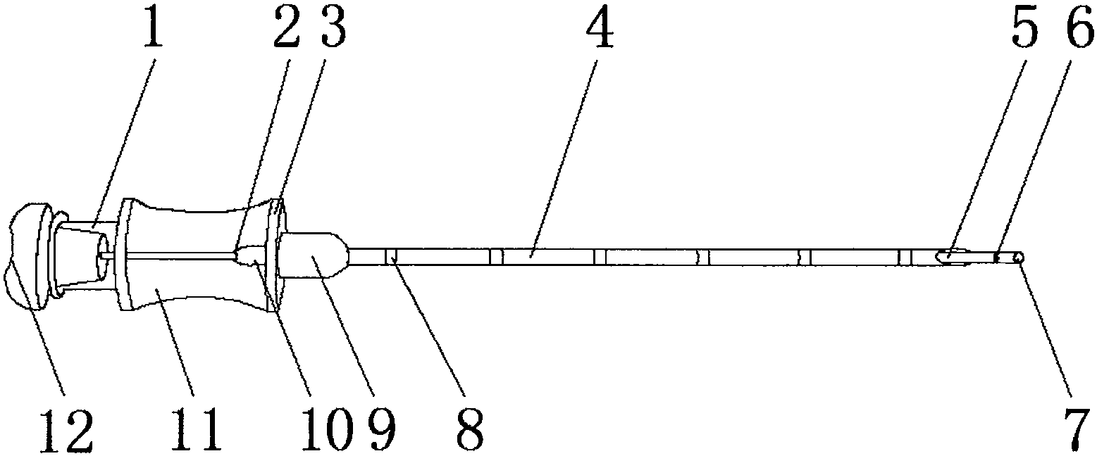 cn106420016a_一种用于肺部结节术前ct引导下定位的穿刺针失效