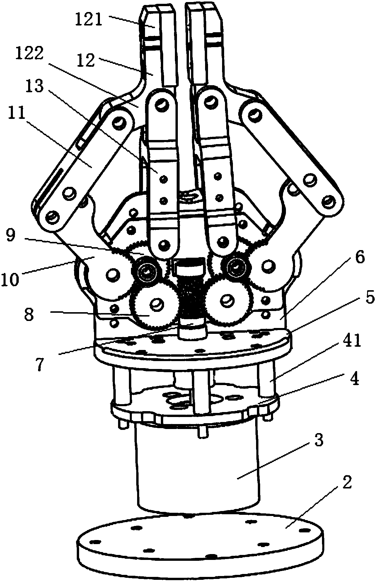 cn106426255a_一种夹爪失效