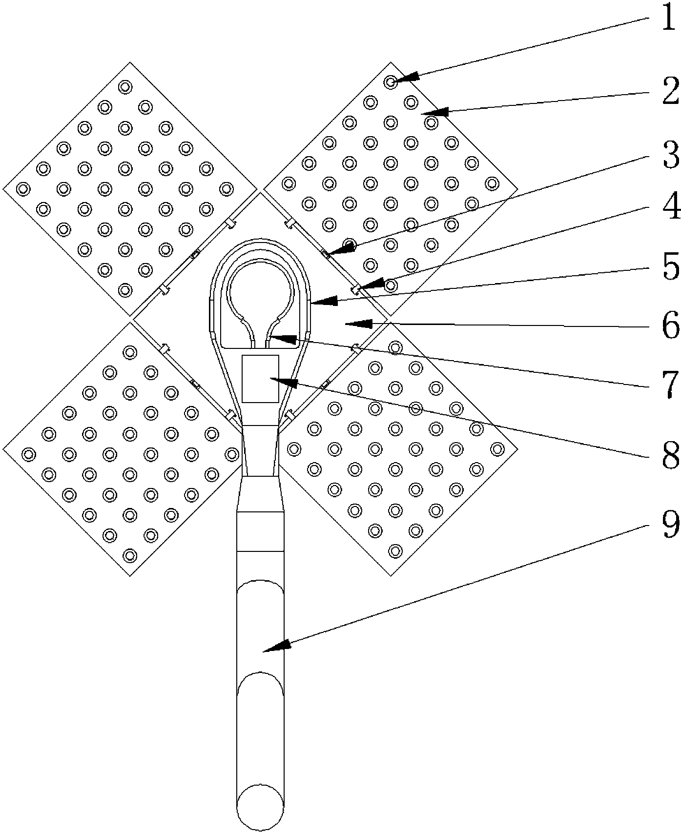 cn106439721a_一種太陽能路燈組件失效