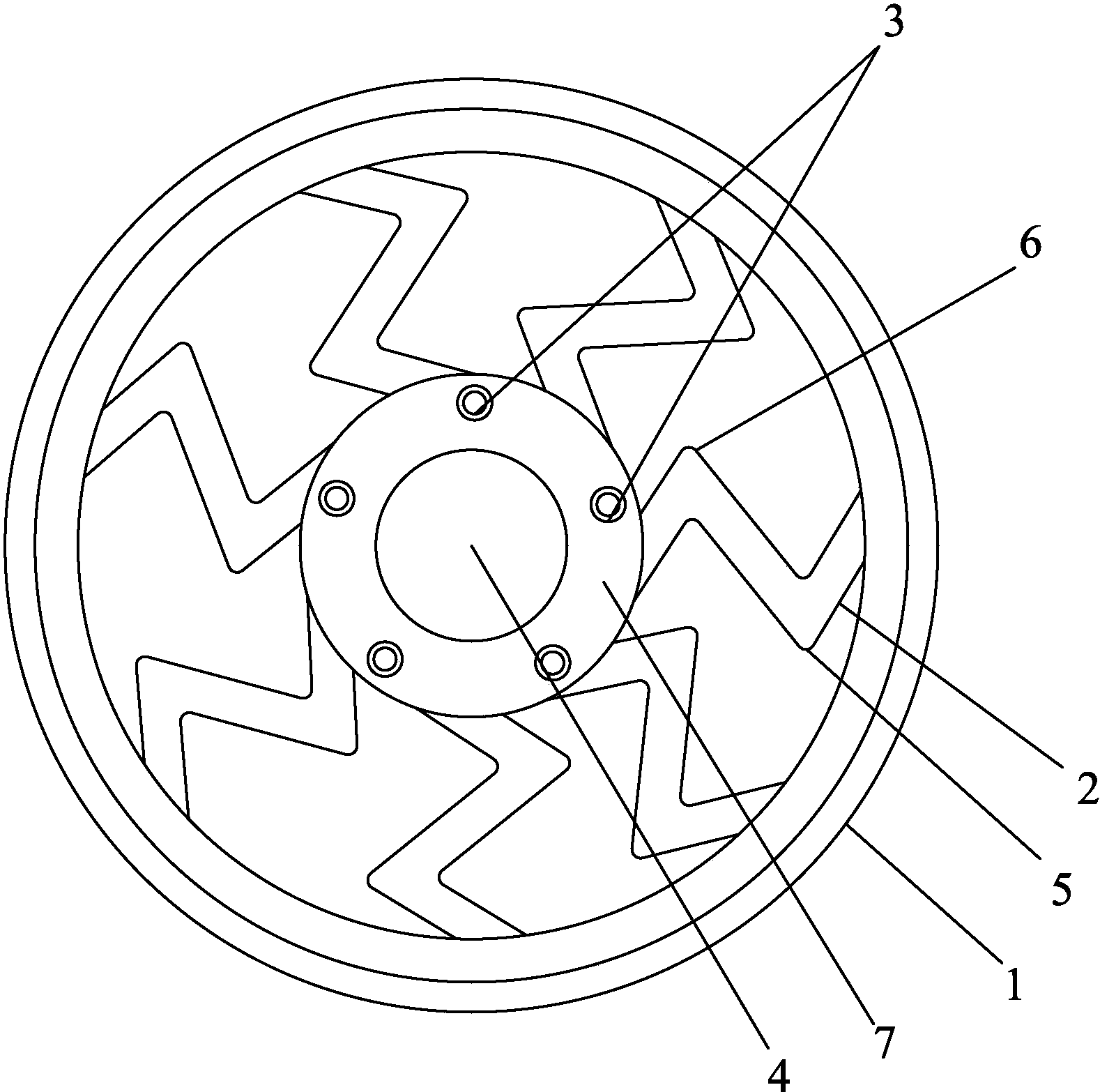cn106626958a_z字形汽车轮毂失效