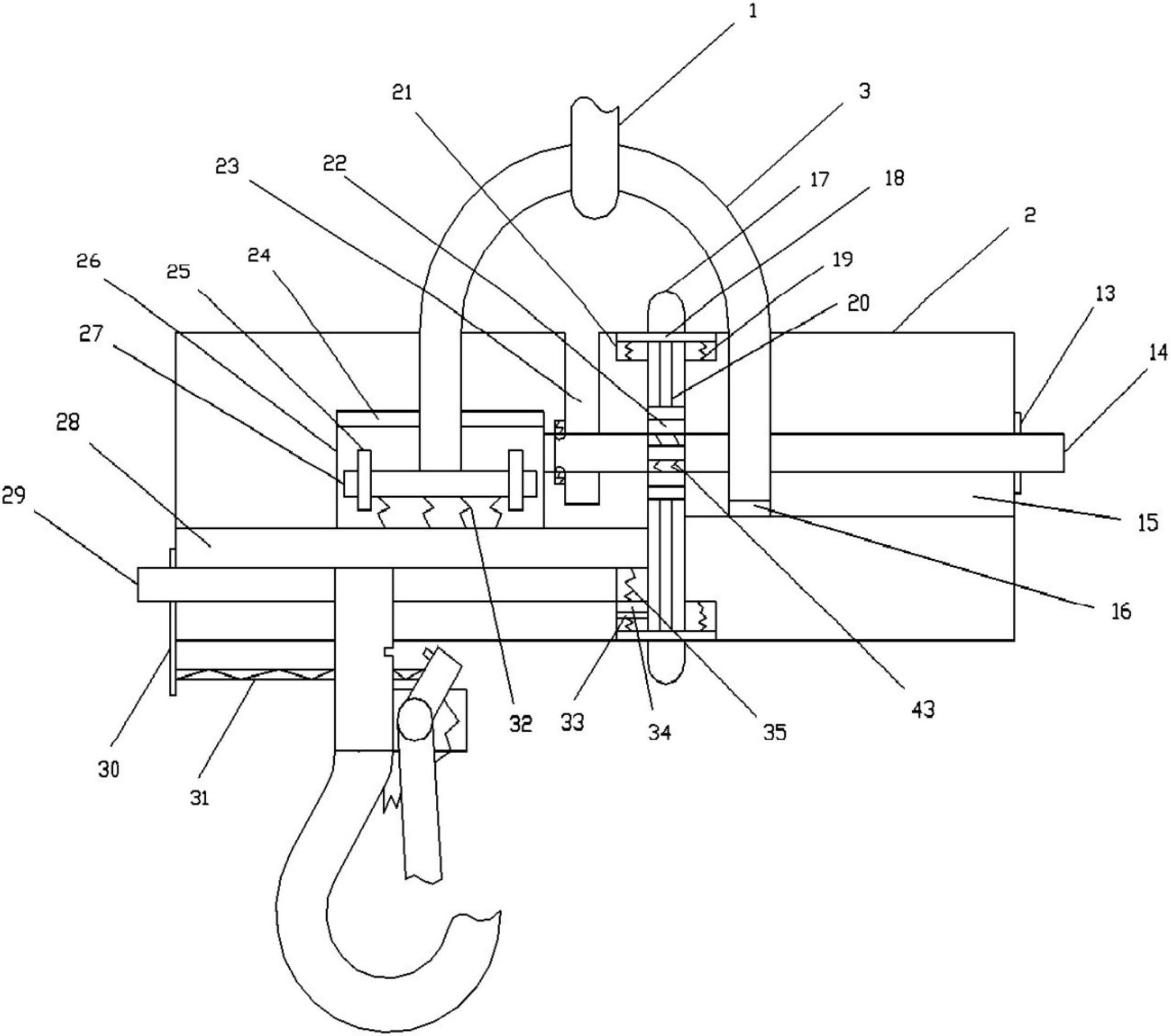 一种改进的手扳葫芦结构