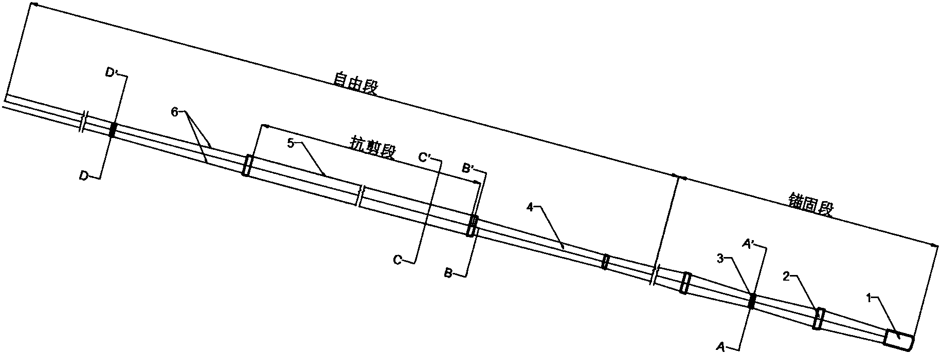 cn106917407a_一种提升锚固结构抗剪性能的复合预应力锚索在审