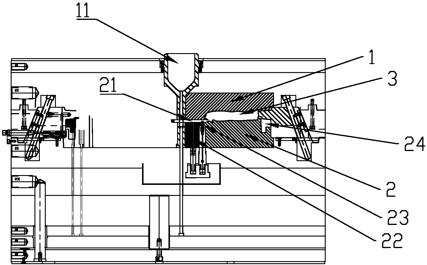 气辅成型模具图解图片