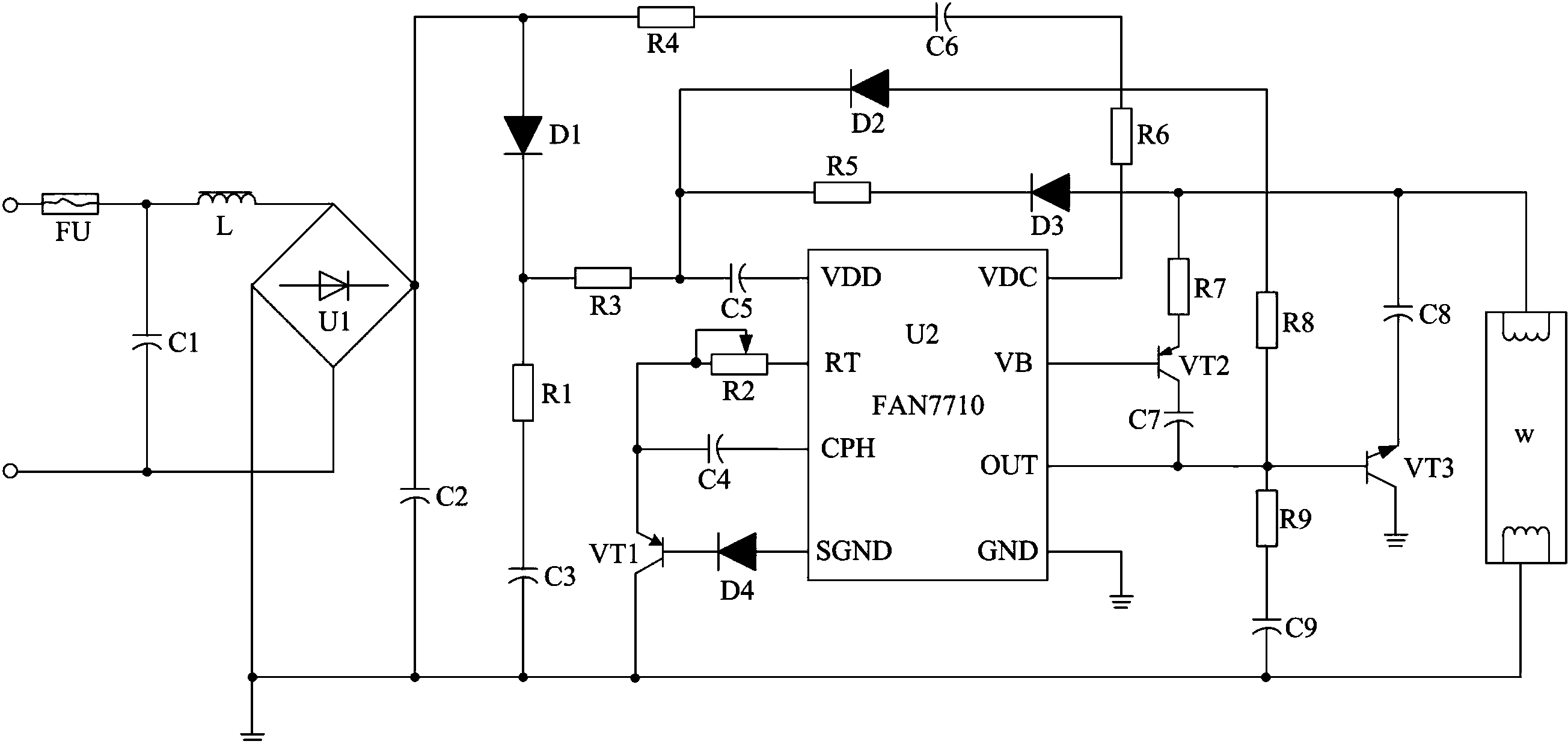 cn106982490a_一種電子節能燈用集成控制電路在審