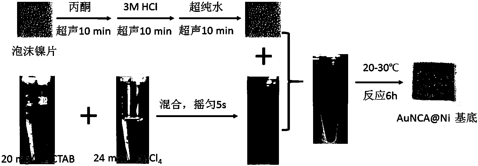 一种表面增强拉曼散射基底及其制备方法