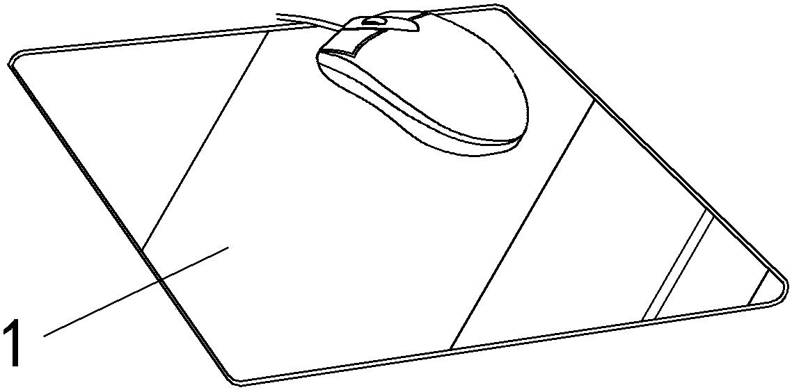 钢化玻璃的鼠标垫